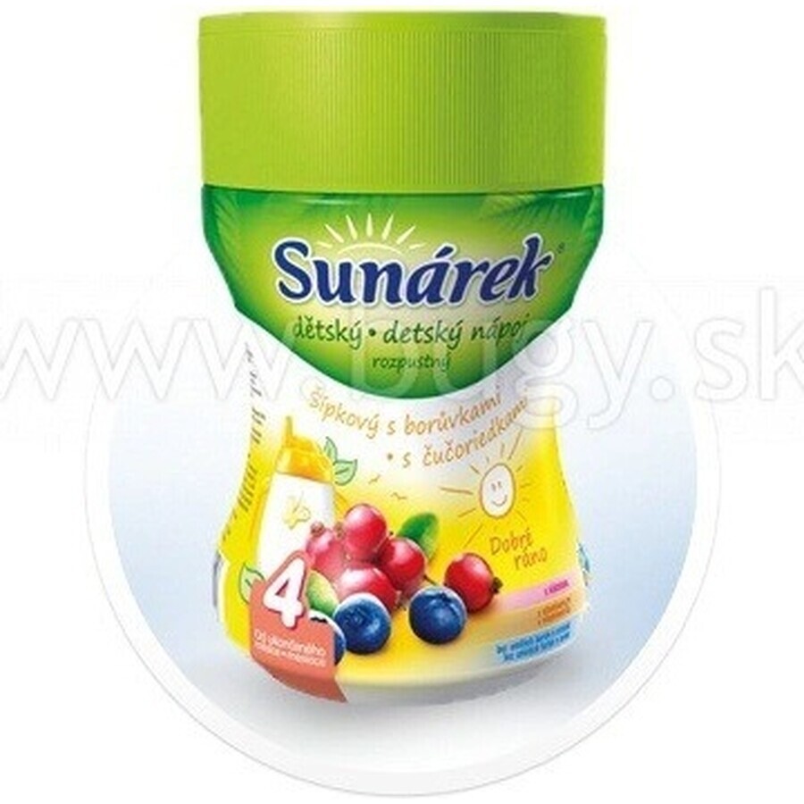 Sunar oplosdrank Rozenbottel met Cranberry 1×200 g