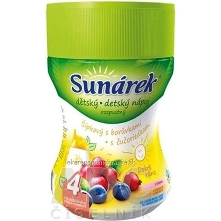 Bevanda solubile Sunar alla rosa canina con mirtillo rosso 1×200 g