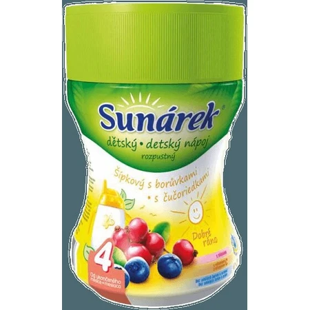 Bevanda solubile Sunar alla rosa canina con mirtillo rosso 1×200 g