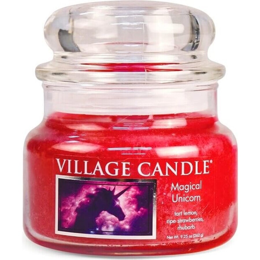 Village Candle Duftkerze im Glas - Magical Unicorn, mittelgroß 1×1 Stück, Duftkerze