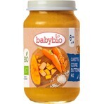 BABYBIO biologische wortel biologische pompoen en rijst 1×200 g, biologische groente snack