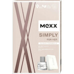 MEXX SIMPLY FOR HER Eau de Toilette 20ML + Seife 75G 1×1Stück, Kosmetikset für Frauen