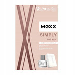 MEXX SIMPLY FOR HER Eau de Toilette 20ML + Seife 75G 1×1Stück, Kosmetikset für Frauen