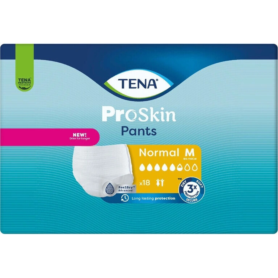 TENA Pantaloni Normal M 1×18 buc