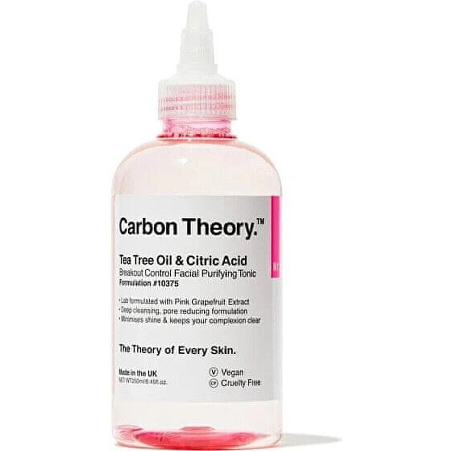 Carbon Theory Reinigendes Gesichtswasser 250 ml, Gesichtswasser