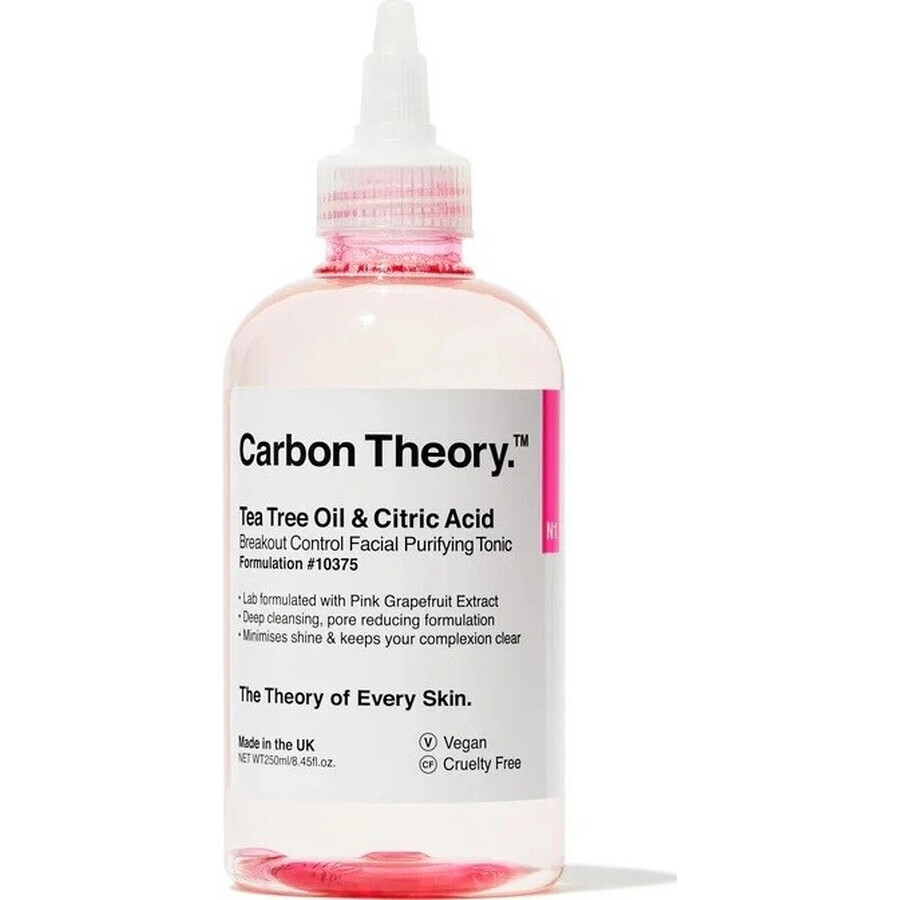 Carbon Theory Reinigendes Gesichtswasser 250 ml, Gesichtswasser