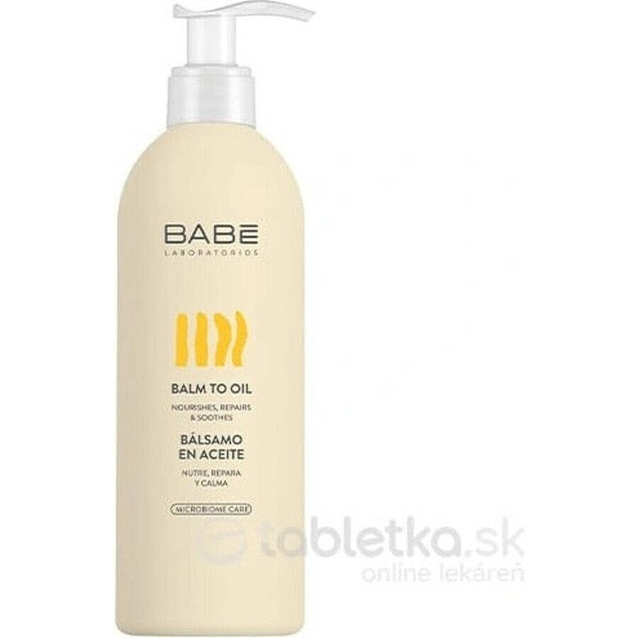 BABÉ Body Lotion Balm to Oil 1x500 ml, lait corporel nourrissant