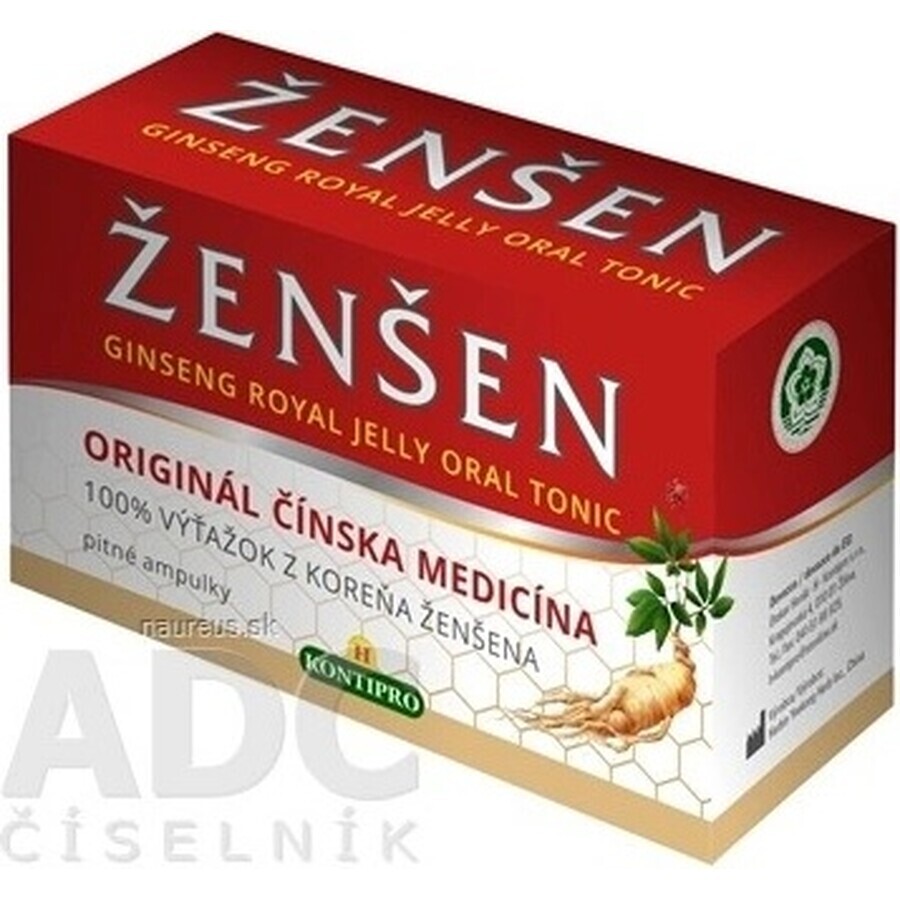 H-KONTIPRO GINSENG ROYALL GINSENG ROYALL JELLY ORAL TONIC 1×10 Stück, Nahrungsergänzungsmittel