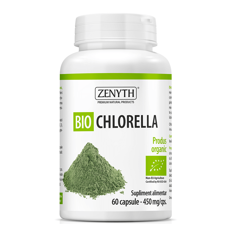 Bio Chlorella, 60 Kapseln, Zenyth