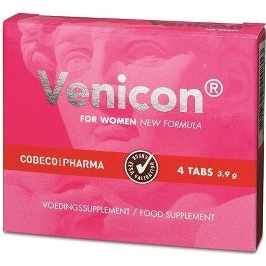 Cobeco Aphrodisiakum Tabletten Venicon Women 1×4 tbl, für Frauen