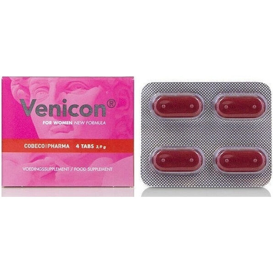 Cobeco Aphrodisiakum Tabletten Venicon Women 1×4 tbl, für Frauen