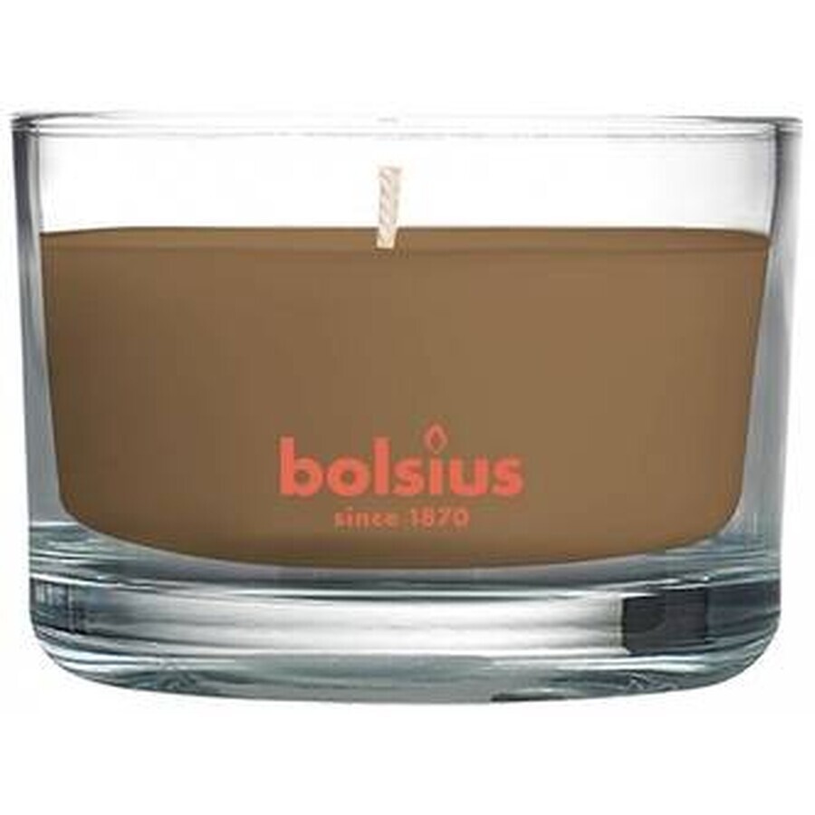 Bolsius Aromatic 2.0 Glas Apfel-Zimt, Duftkerze 1×1 St., Größe 80 x 50 mm