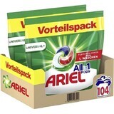 Comprimés de gel Ariel 104 pcs Universal+ 1×104 pcs, capsules de gel