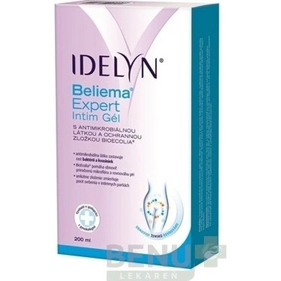 IDELYN Beliema Expert Intieme Gel 1×200 ml, intieme gel voor vrouwen