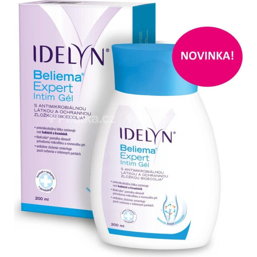 IDELYN Beliema Expert Intieme Gel 1×200 ml, intieme gel voor vrouwen