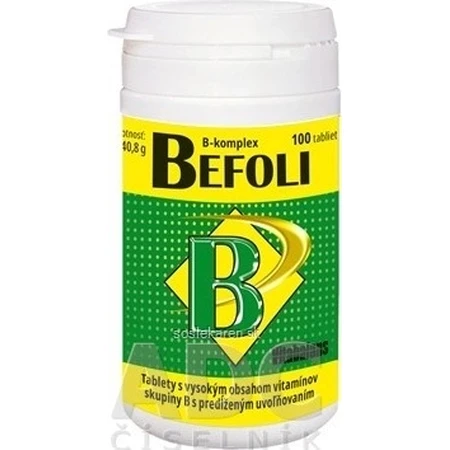 Vitabalans BEFOLI 1×100 tbl, voedingssupplement
