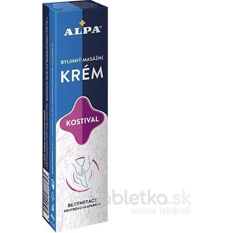 ALPA CREAM COSTIHOJ 1×40 g, herbal massage