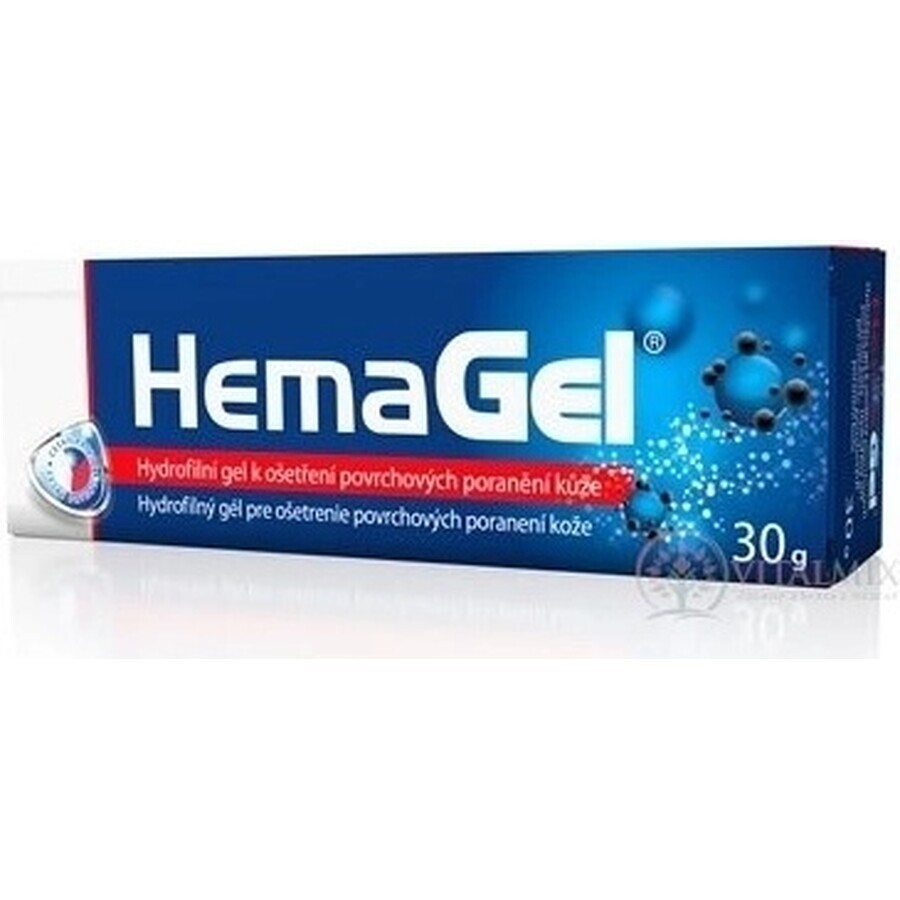 HemaGel 30G 1×30 g, gel hydrophile