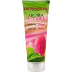 Gel de duș Dermacol Aroma Ritual Green tea and prickly pear 1×250 ml, hidratează pielea