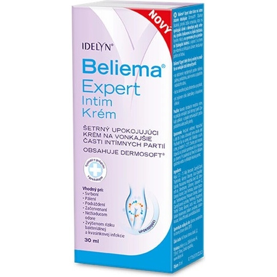 IDELYN Beliema Beliema Expert Intim Intimate Cream 1×30 ml, intieme crème