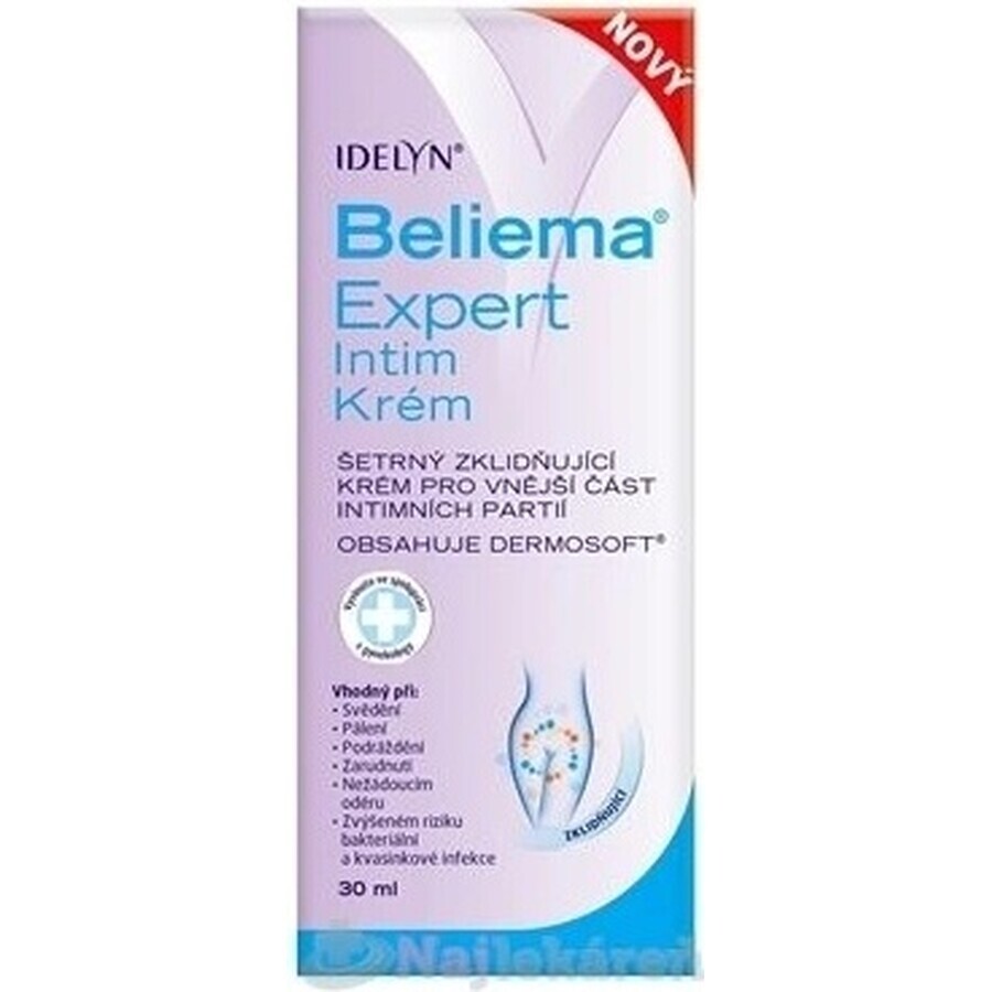 IDELYN Beliema Beliema Expert Intim Intimate Cream 1×30 ml, intieme crème