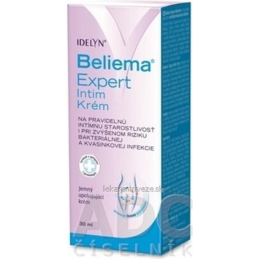 IDELYN Beliema Beliema Expert Intim Intimate Cream 1×30 ml, intieme crème