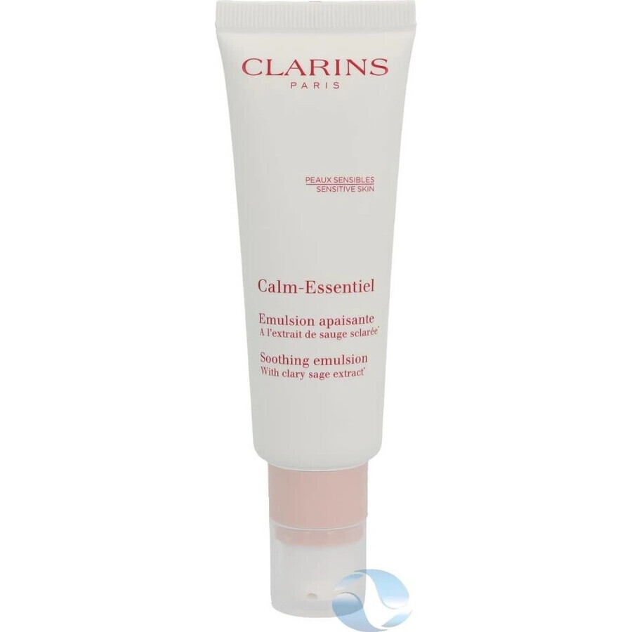 Clarins Emulsione calmante per pelli sensibili Calm-Essentiel 1×50 ml, emulsione per pelli sensibili