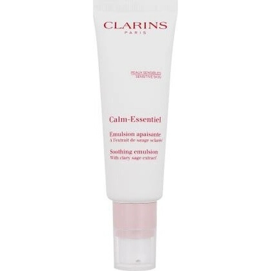 Clarins Emulsione calmante per pelli sensibili Calm-Essentiel 1×50 ml, emulsione per pelli sensibili