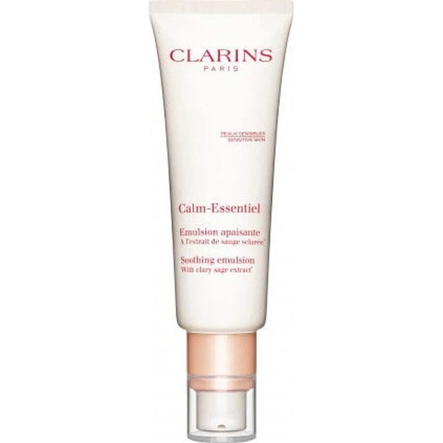 Clarins Emulsione calmante per pelli sensibili Calm-Essentiel 1×50 ml, emulsione per pelli sensibili