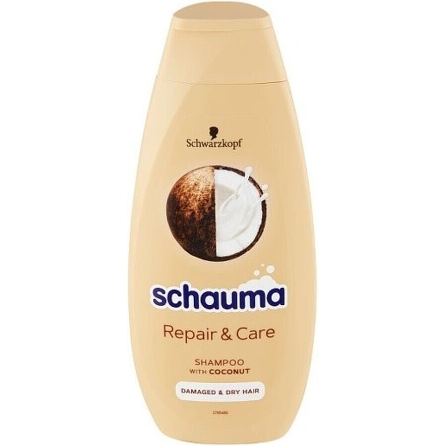 Schauma Repair & Care Shampoo 1×400 ml, shampooing