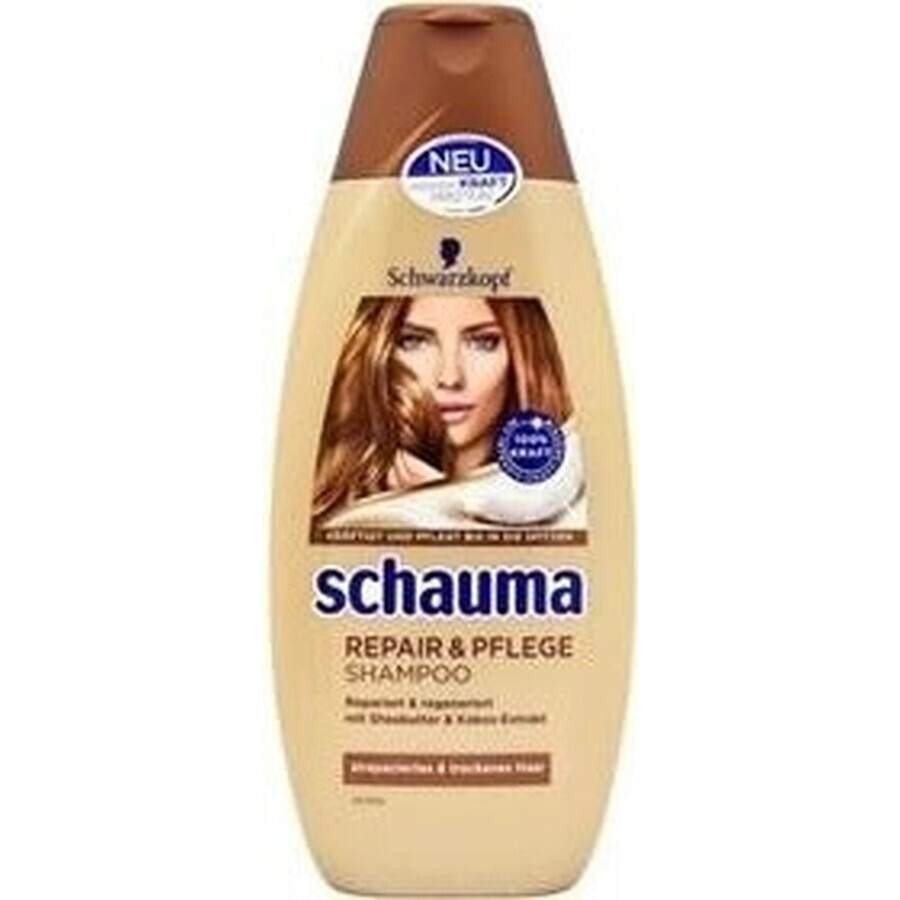 Schauma Repair & Care Shampoo 1×400 ml, shampooing