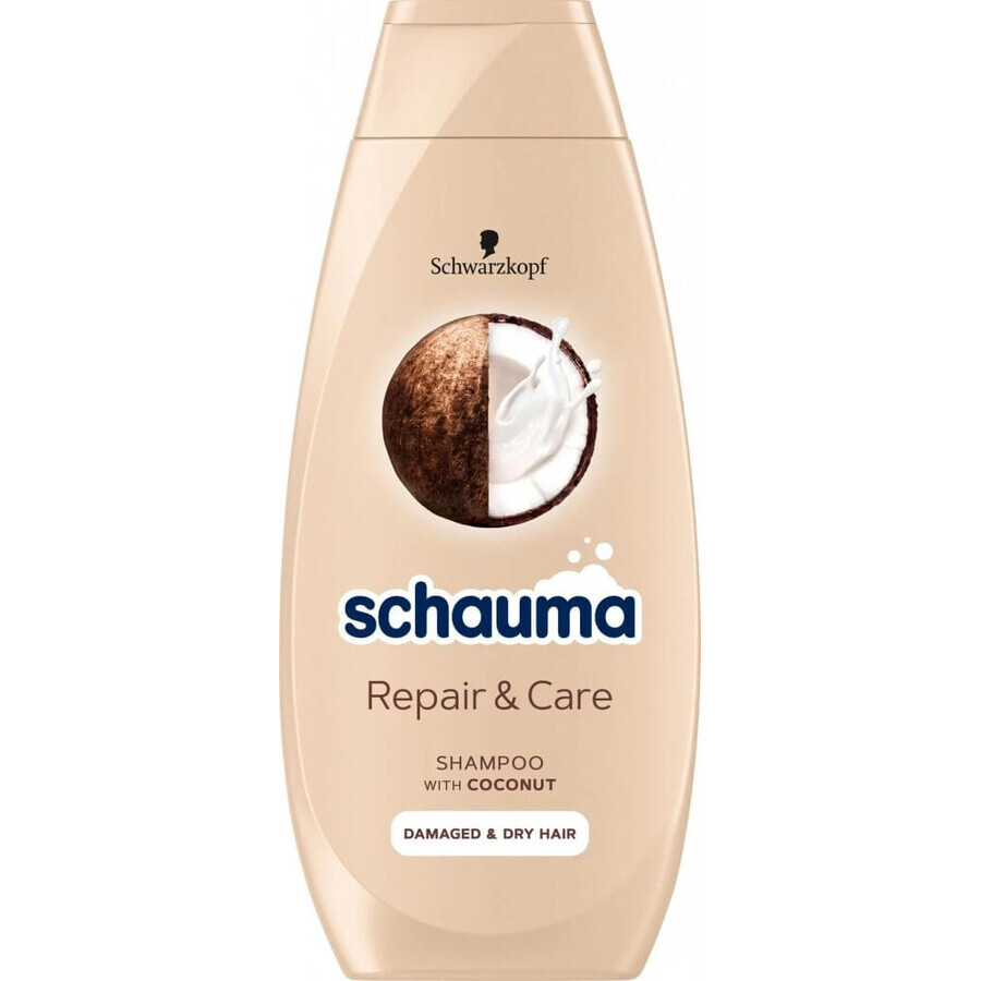 Schauma Repair & Care Shampoo 1×400 ml, shampooing