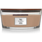 WoodWick Boat Evergreen Bougie Cashmere Evergreen 1×453,6 g, bougie parfumée