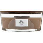 WoodWick Boat Evergreen Bougie Cashmere Evergreen 1×453,6 g, bougie parfumée