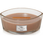 WoodWick Boat Evergreen Bougie Cashmere Evergreen 1×453,6 g, bougie parfumée