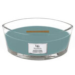 WoodWick Boat Evergreen Bougie Cashmere Evergreen 1×453,6 g, bougie parfumée