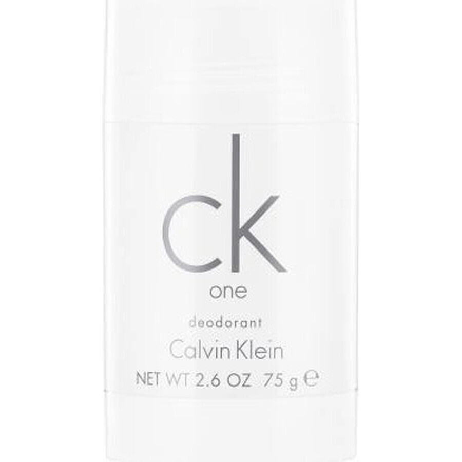 Calvin Klein One Tuhy Deo 75ml 1×75ml, festes Deodorant