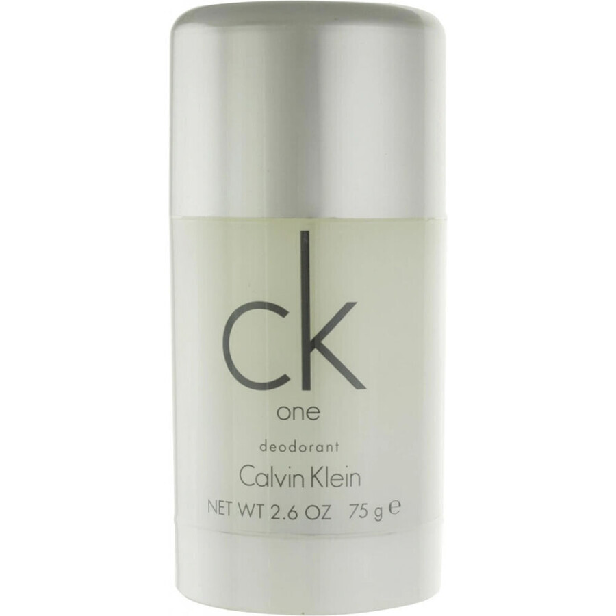 Calvin Klein One Tuhy Deo 75ml 1×75ml, festes Deodorant