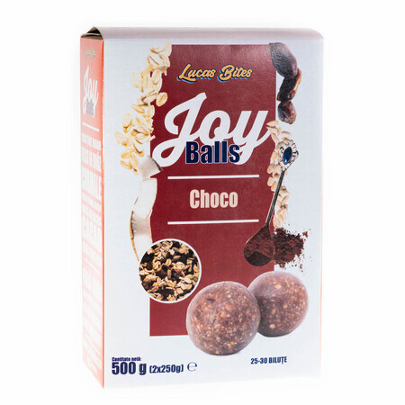 Amestec pentru prajiturele, Joy Balls Choco, 500 gr, Lucas Bites