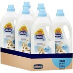 6x CHICCO CHICCO Sweet Powder Concentrated Fabric Conditioner 1,5 l (60 Wäschen) 6×1500 ml, Weichspüler