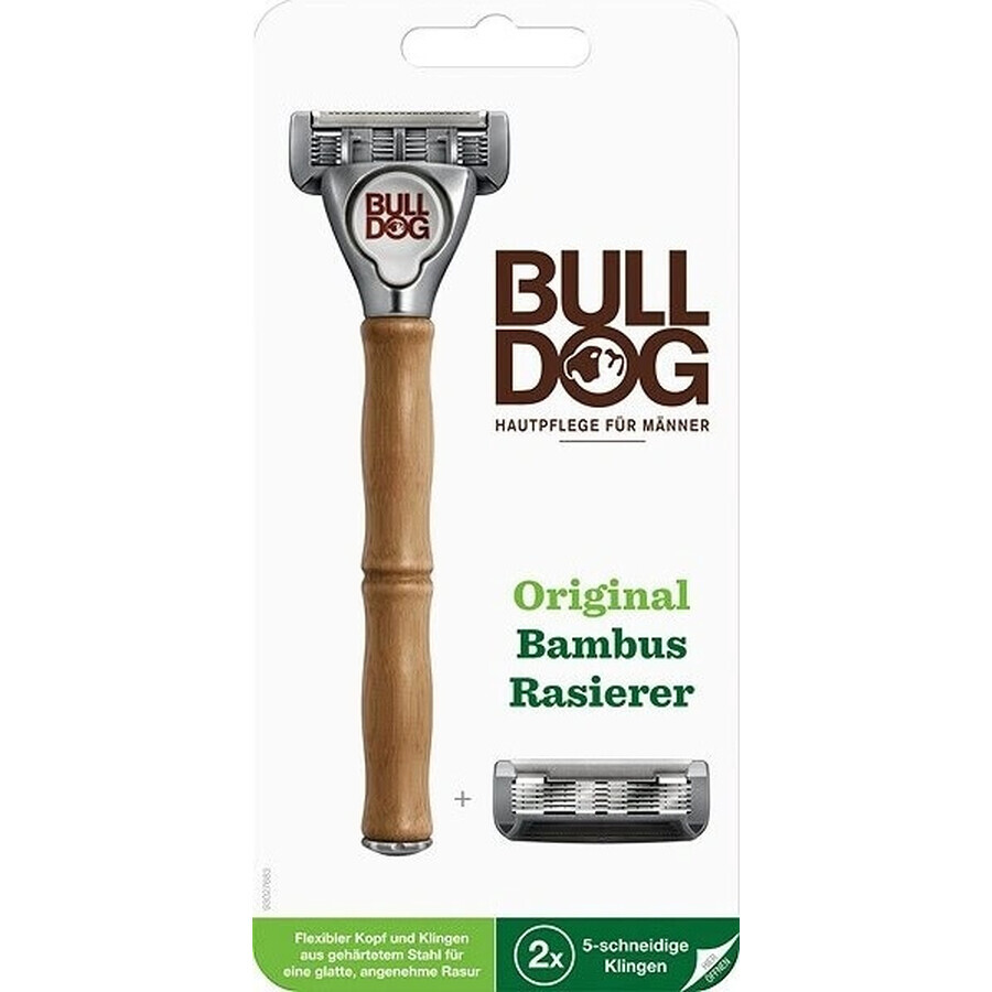 Razor Bulldog Bulldog Original Bamboo + 2 spare heads Set 1×1, razor + 2 spare heads