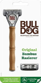 Rasiermesser Bulldog Bulldog Original Bamboo + 2 Ersatzk&#246;pfe Set 1&#215;1, Rasiermesser + 2 Ersatzk&#246;pfe