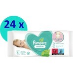 Pampers Șervețele Box Sensitive fără plastic 24x52pcs 24×52 pcs