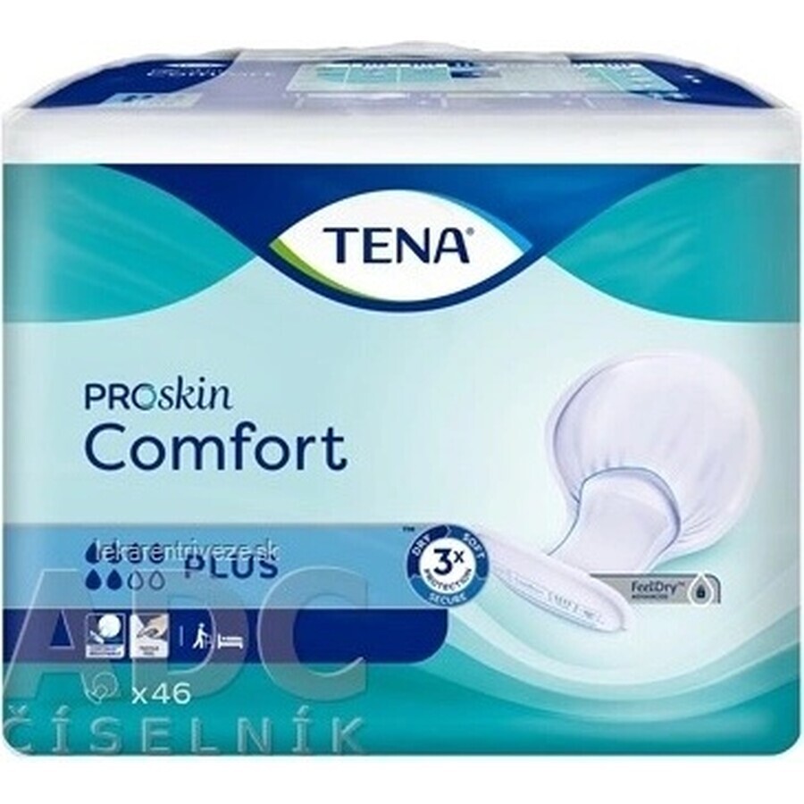 TENA Comfort Plus 1×46 pezzi, pannolini con inserti