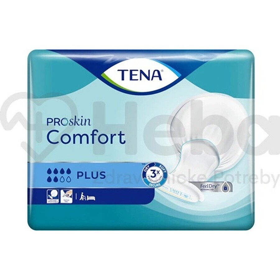 TENA Comfort Plus 1×46 pezzi, pannolini con inserti