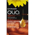 Garnier Olia Coloración Permanente 7.40 Cobre Intenso 1×1, coloración permanente