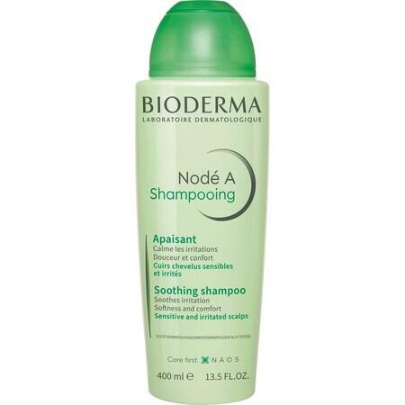 BIODERMA Nodé A Shampoo für empfindliche und gereizte Kopfhaut 1×400 ml, Shampoo