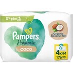 PAMPERS HARMONIE HARMONIE PROTECT&CARE WIPES 176KS 1×176 pcs, lingettes humides