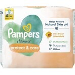 PAMPERS HARMONIE HARMONIE PROTECT&CARE WIPES 176KS 1×176 pcs, lingettes humides