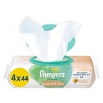 PAMPERS HARMONIE HARMONIE PROTECT&CARE WIPES 176KS 1×176 pcs, lingettes humides